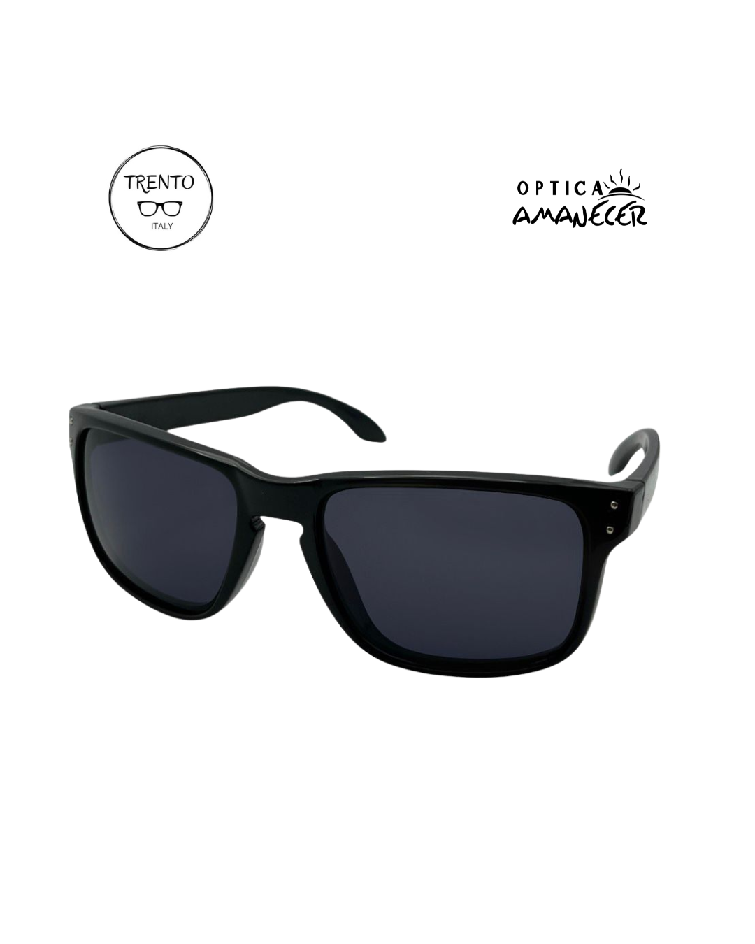 Lentes De Sol Wayfarer Negros Con Protección Uv