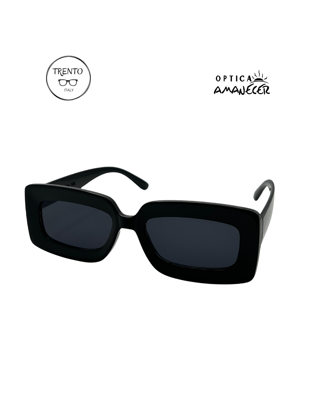 Lentes De Sol Trento Rectangulares Retro