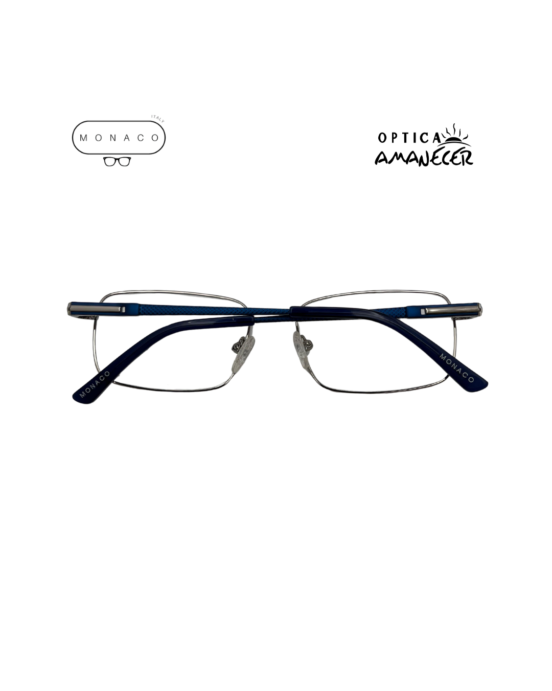 Armazón Monaco Italy – Metal Azul Oscuro - Imagen 2
