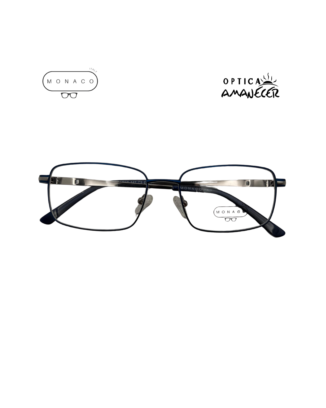 Armazón Monaco Italy – Metal Azul Oscuro - Imagen 3