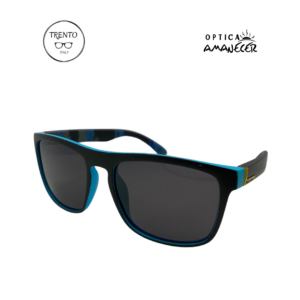 Lentes De Sol Trento Polarizados Negro Y Azul