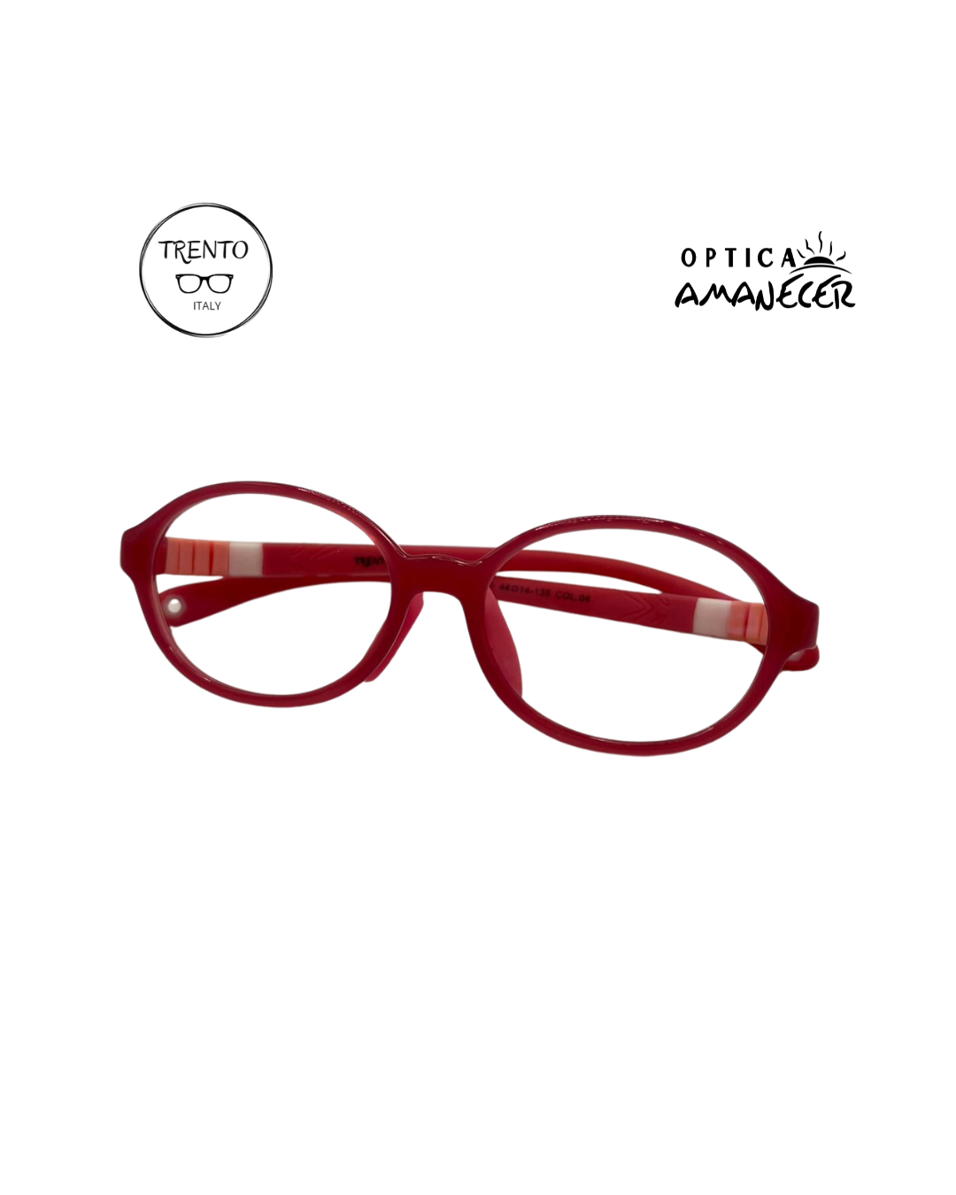 Armazón Infantil Trento Italy Rojo Ovalado